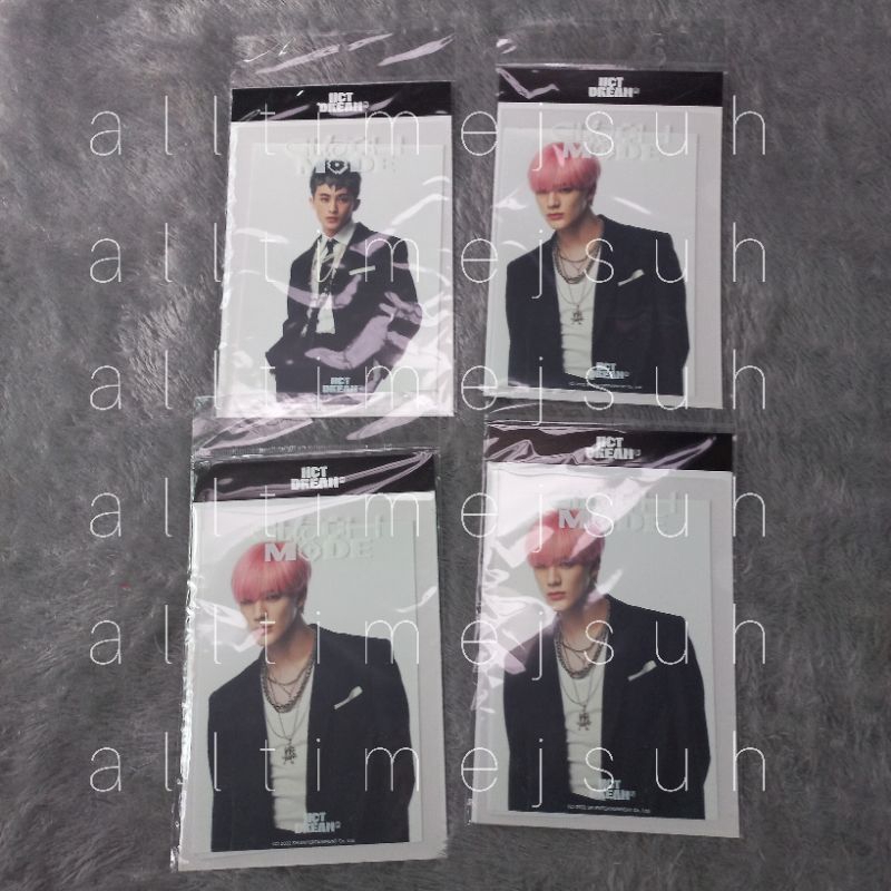 NCT DREAM GLITCH MODE SEALED Postcard Photocard hologram holo jeno mark
