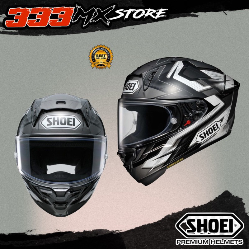 HELM SHOEI X15 ESCALATE TC-5 X-FIFTEEN HELM FULL FACE SHOEI ORIGINAL