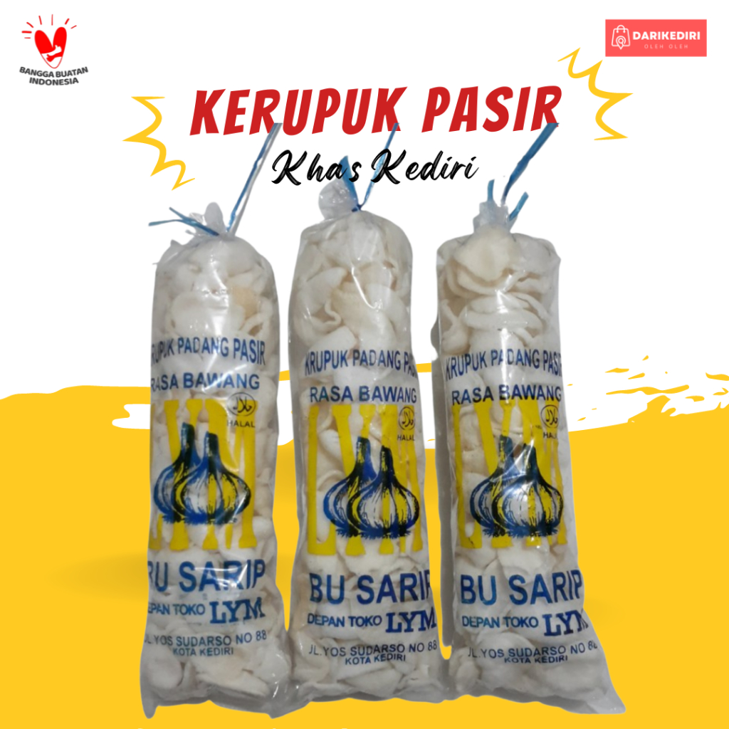 

Kerupuk Pasir Bu Sarip Khas Kediri