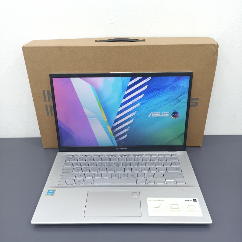LAPTOP ASUS VIVOBOOK A412FA INTEL PENTIUM GOLD 5405U 4GB SSD 128GB + HDD 1TB LIKENEW