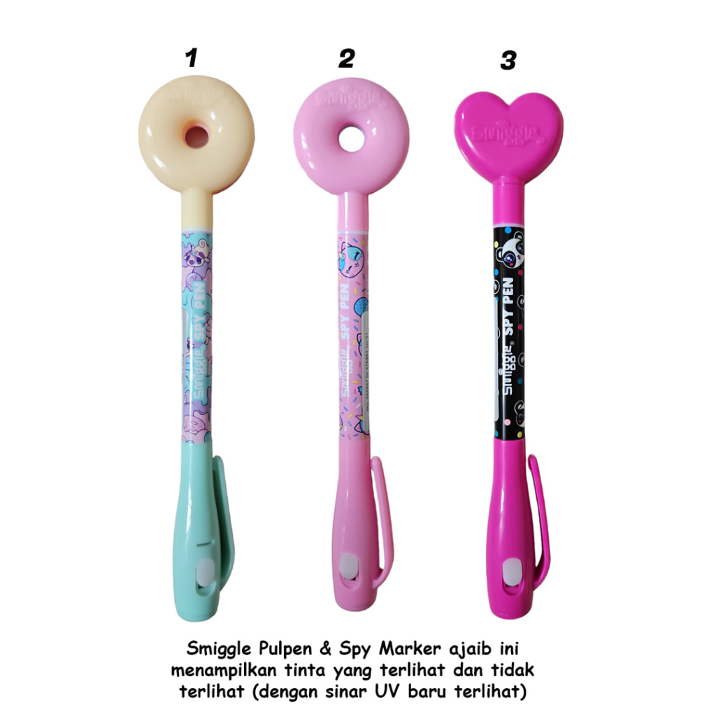 

PULPEN SMIGGLE SPY | PENA SMIGGLE SPY GIRL