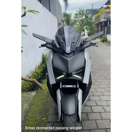 Spion Stealth Spion Winglet Xmax dan Breket Serpo Xmax Connected 2023