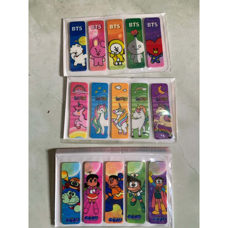 

KINAI - STICKY STIKER BUKU PEMBATAS BUKU