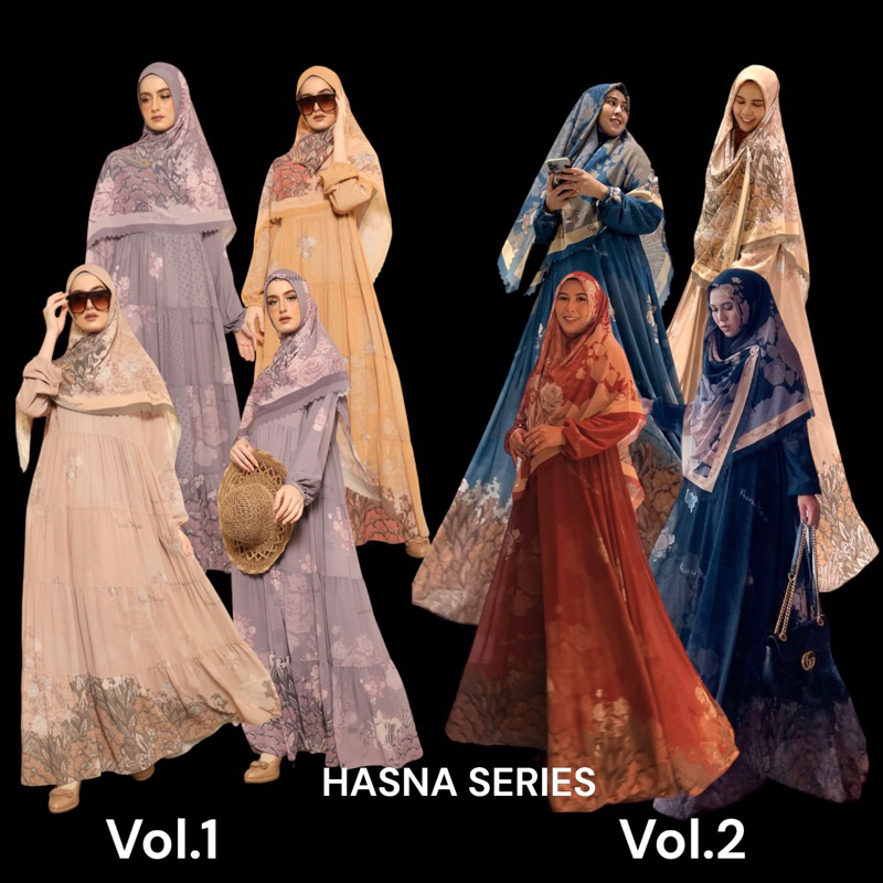 HASNA SERIES Vol.1 dan 2 BY KHANZA MARYAM