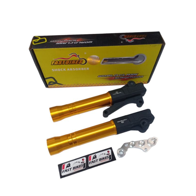 Bottom Shock Depan Fastbike Variasi Untuk Motor Blade New 125 Supra New Helm in 125 Revo Fit New