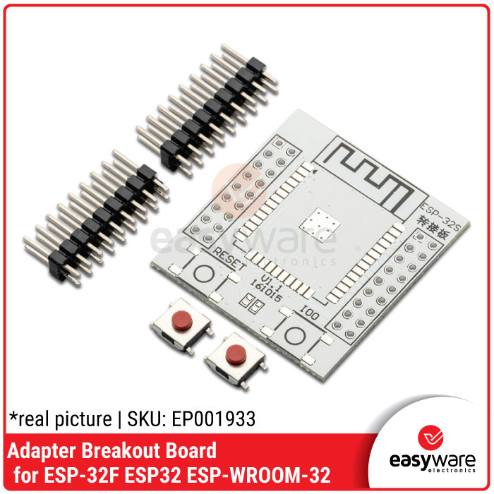 Adapter Breakout Board for ESP-32F ESP32 ESP-WROOM-32
