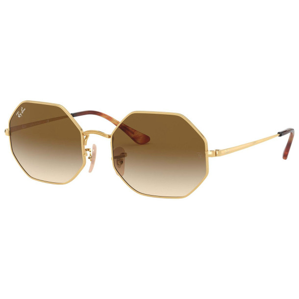 Ray-Ban Sunglass OCTAGON RB 1972 914751 54 Gold w/ Brown Gradient