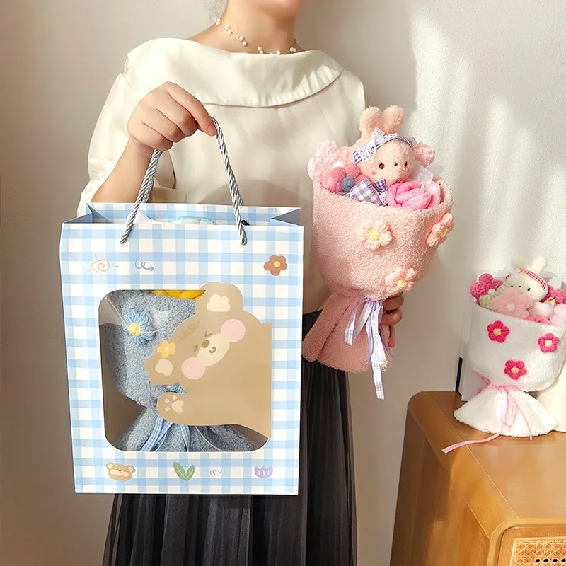 Ready Stock!!! Buket Boneka Balon/Balon Bola Buket/Bola Buket Boneka Kado/Kelinci Kado/buket Boneka