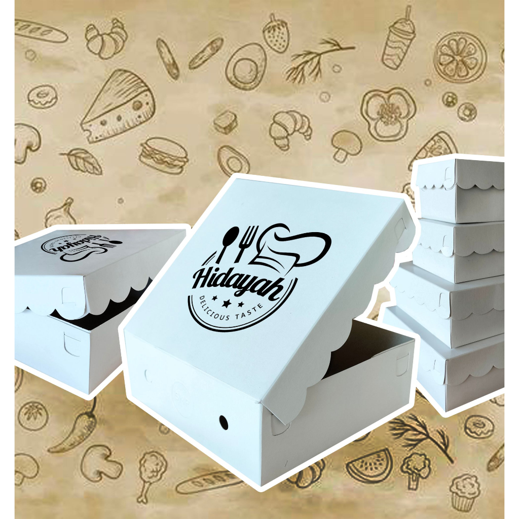 

Kotak Nasi Sablon 20 x 20 x 7 / Kotak Nasi Sablon / Box Nasi Sablon Uk. 20 x 20 x 7 / Box Nasi Putih Sablon