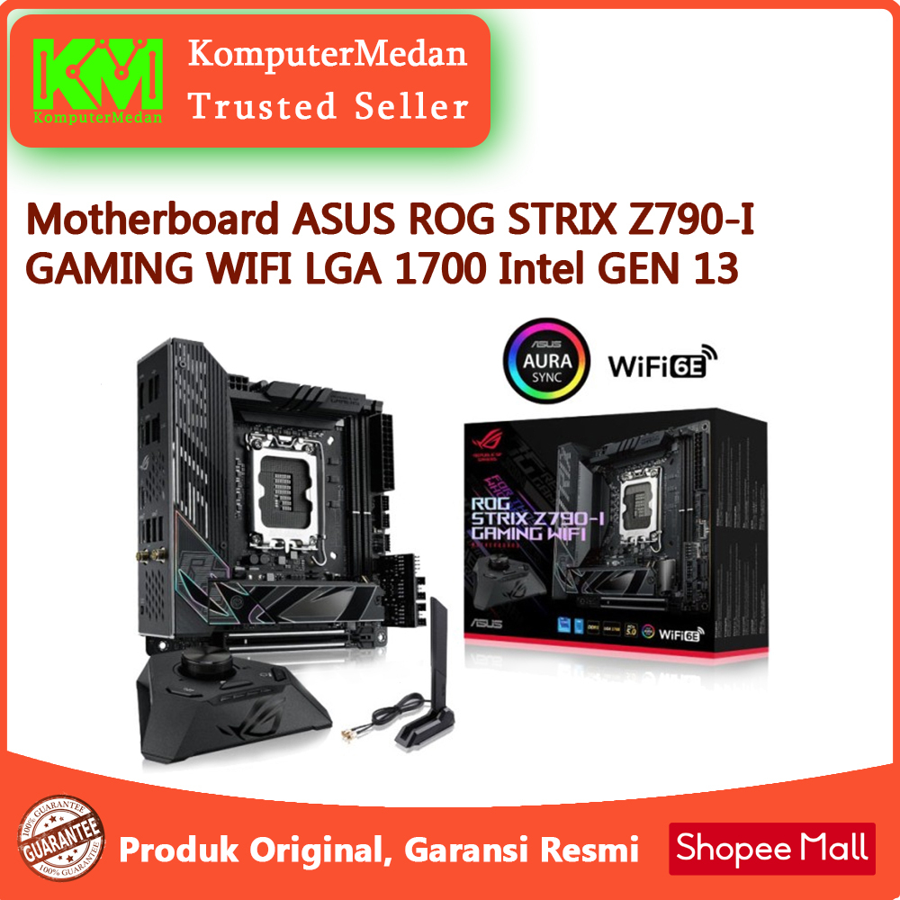 Motherboard ASUS ROG STRIX Z790-I GAMING WIFI LGA 1700 Intel GEN 13