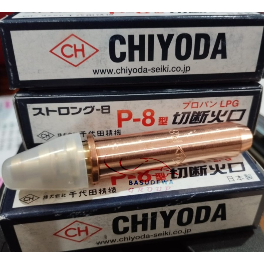 CHIYODA CUTTING TIP LPG P8 STRONG 8 / CUTTING TIP LPG STRONG 8 CHIYODA