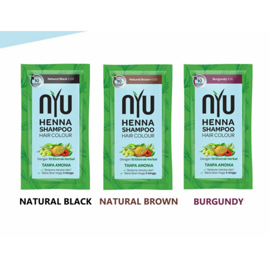 Nyu Henna shampo colour