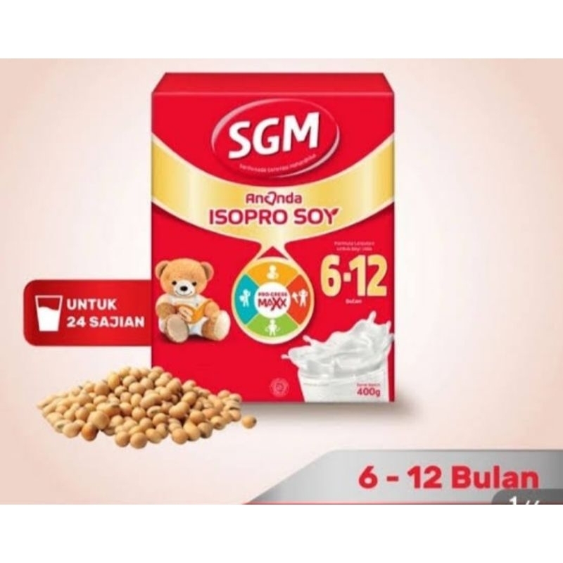 SGM ANANDA SOYA 6-12 BULAN 400GR