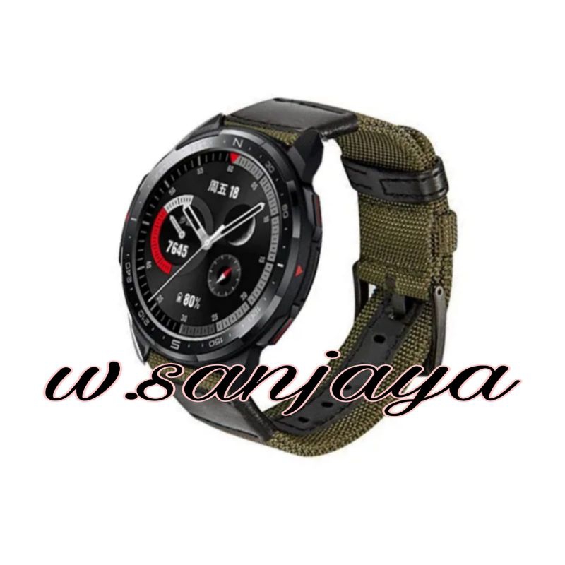 STRAP HONOR WATCH GS PRO HONOR WATCH MAGIC 2 46MM TALI JAM NILON CANVAS WATCH BAND