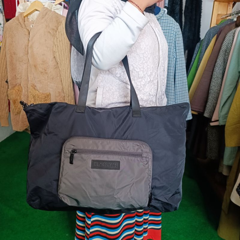 tote bag/tas pergi blackyak