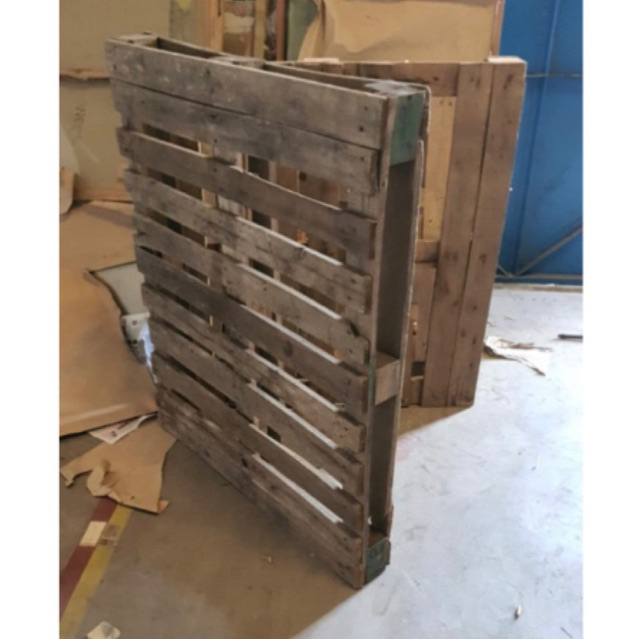 pallet kayu bekas uk 100 x 120 double kayu kuat palet kayu