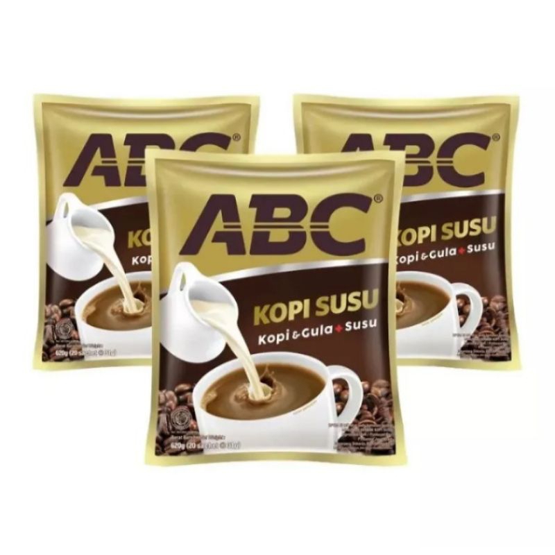 

abc kopi susu 1 renceng isi 10 pcs