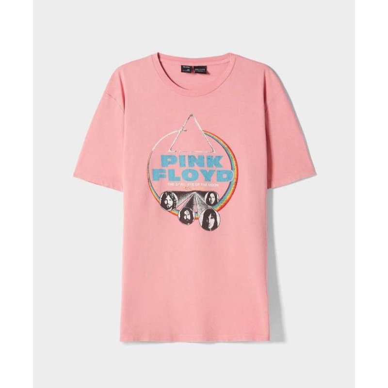 BERSHKA T-shirt Pinkfloyd original