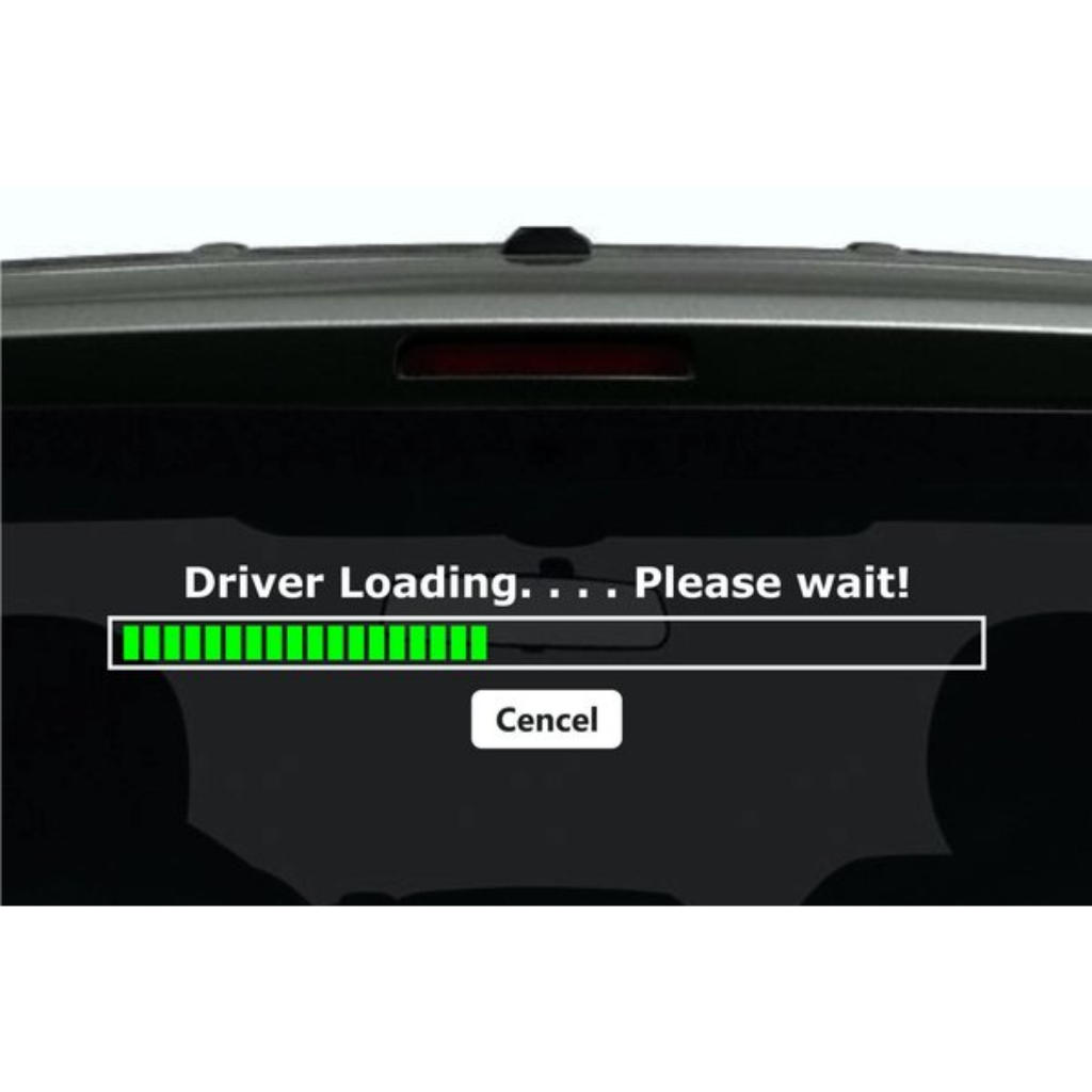 cuting stiker mobil stiker driver loading stiker mobil murah keren berkualitas