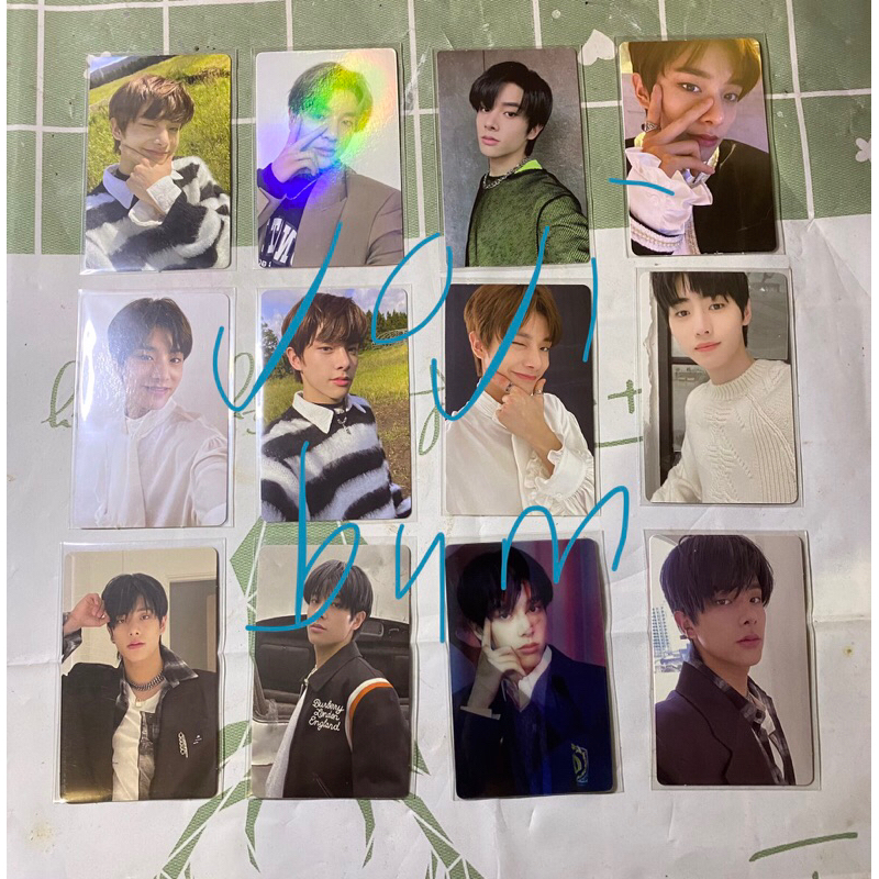 jake enhypen photocard sawah baju gereja batu akik dawn down hype carnival