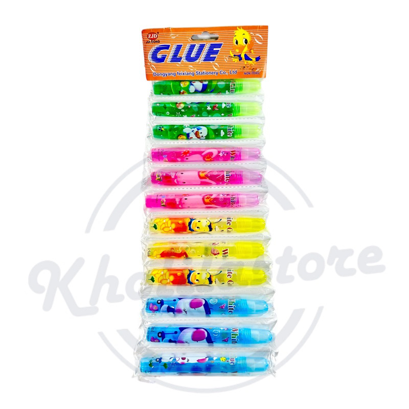 

(12 pcs) Lem Cair Renteng / Lem Kertas 15gr