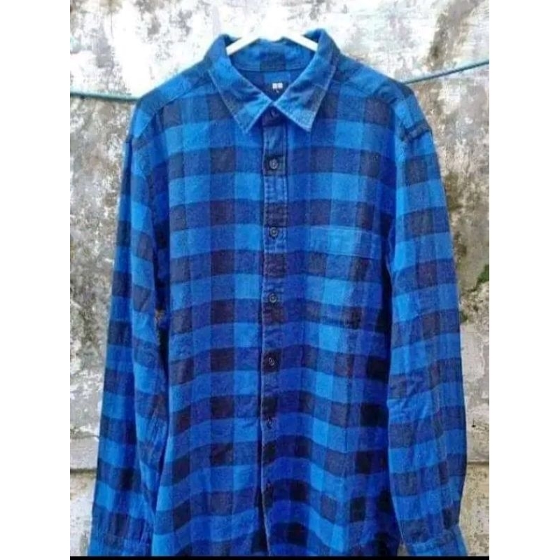 flanel uniqlo