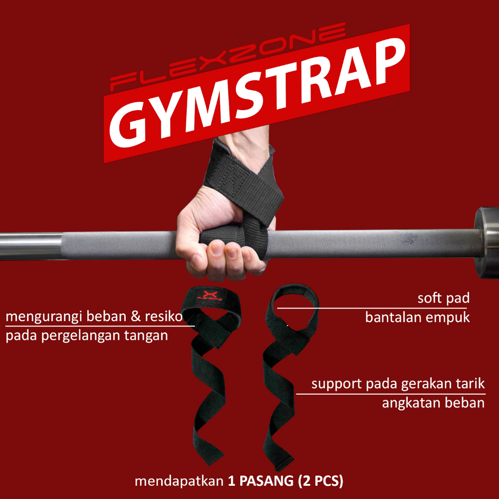 Flexzone Gym Strap FAP-003 Wrist Wrap Band Fitness
