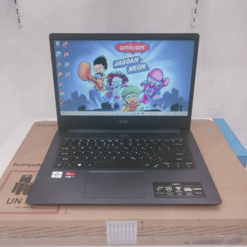 Laptop Acer aspire 3 Amd Athlon Silver 3050U RAM 4GB SSD 512GB 2ND