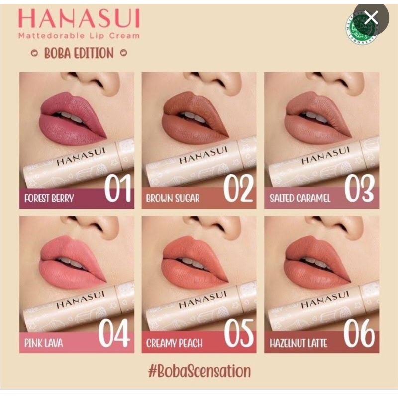 Lipstik hanasui boba
