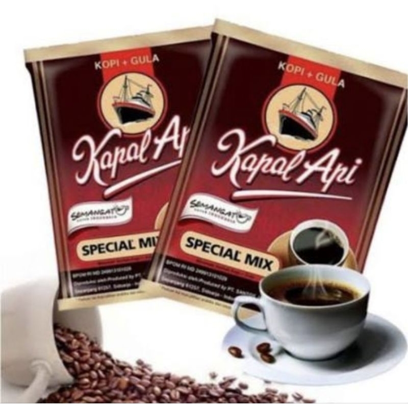 

Kopi Kapal Api Mix isi 10saset