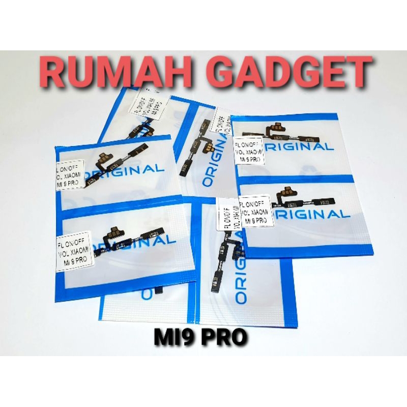 FLEXIBLE TOMBOL ON OFF VOLUME XIAOMI MI9 SE/MI 9 SE/MI9 PRO/MI 9 PRO