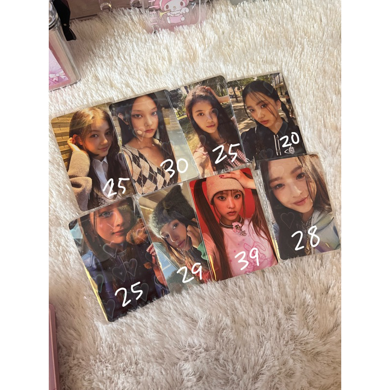 [READY] new jeans photocard official haerin hanni hyein minji danielle yzy ktown weverse omg blueboo