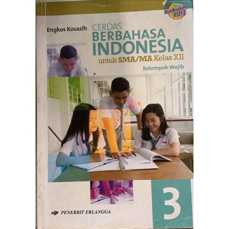 Bahasa Indonesia Erlangga kelas 12 SMA