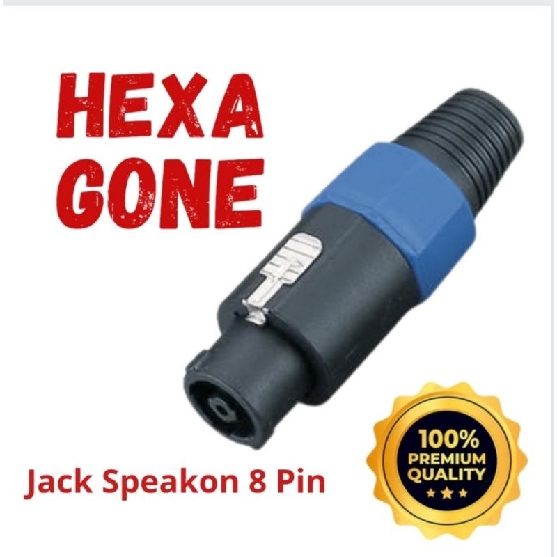 Jack Speakon 8 Pin STX