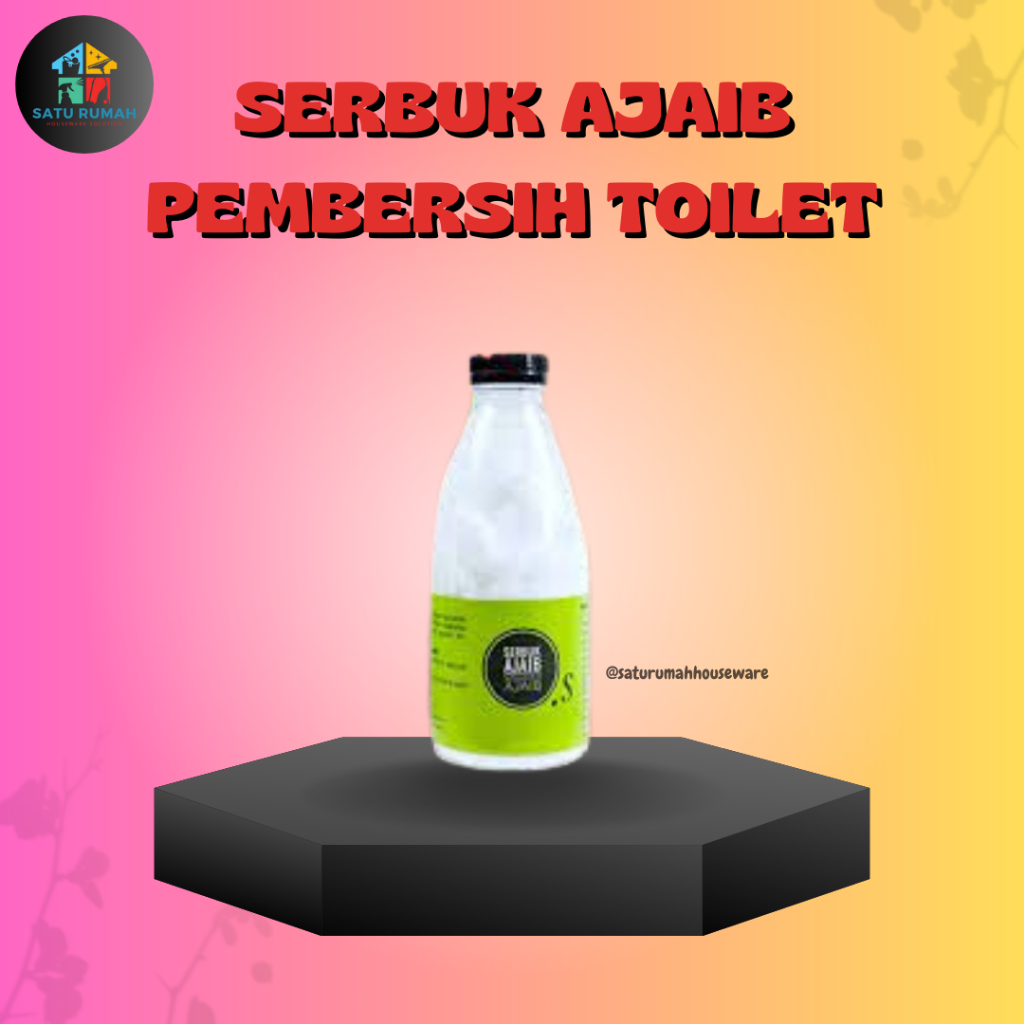 Serbuk Ajaib Pembersih Toilet / Serbuk Ajaib Pembersih Kamar Mandi / Serbuk Ajaib Pembersih Wajan