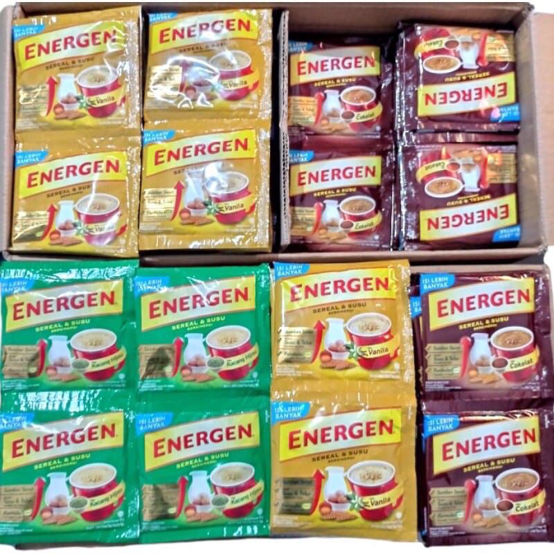 

ENERGEN SEREAL Renceng (isi 10 sachet)