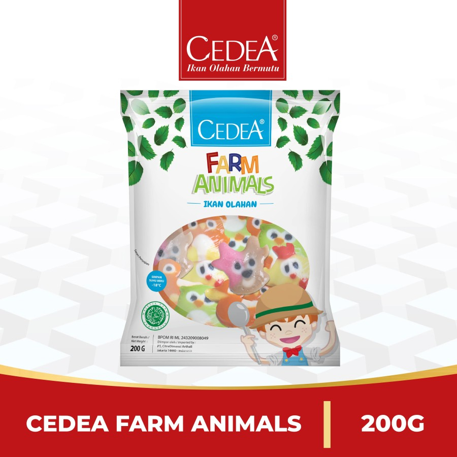

CEDEA Farm Animals 200gr – Ikan Olahan