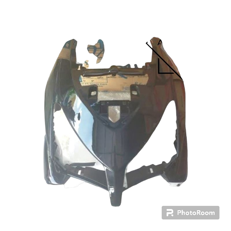 TAMENG DEPAN HONDA VARIO KARBU 110 HITAM / BODY DEPAN HONDA VARIO KARBU