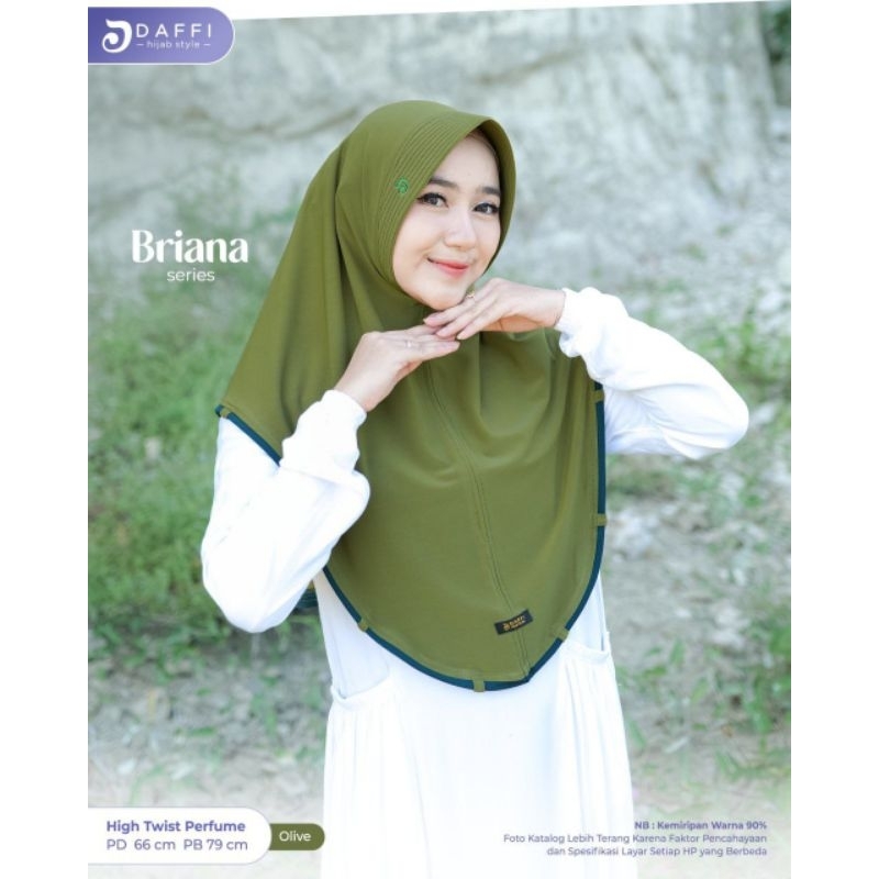 Hijab Bergo Jersey Briana By Daffi Hijab