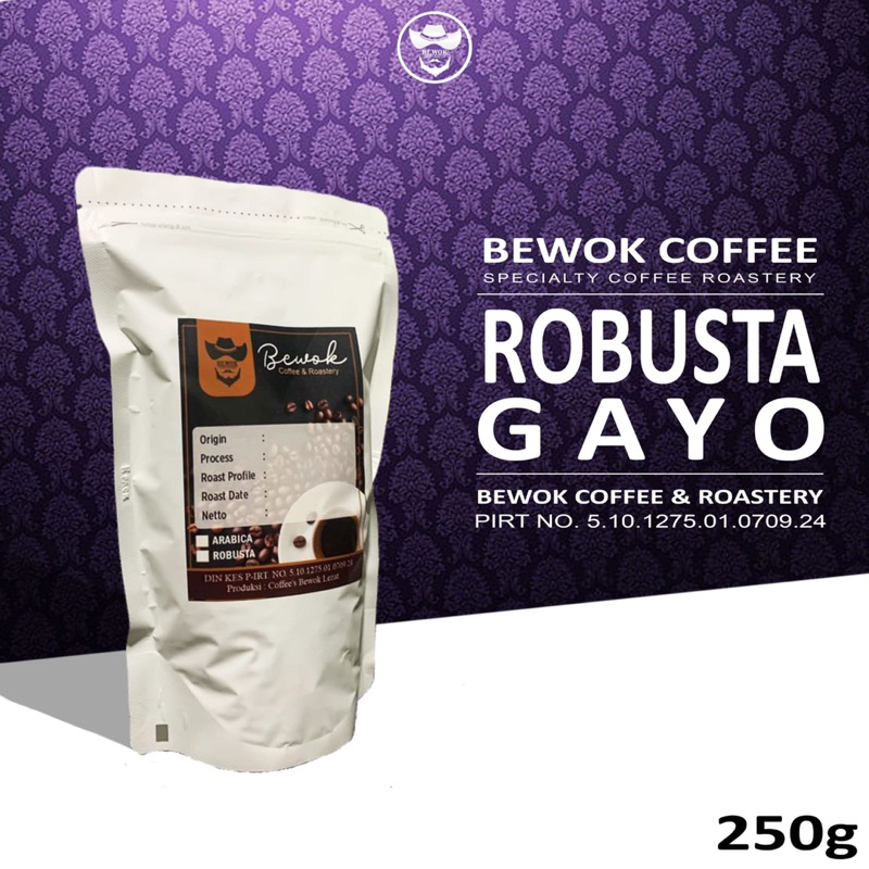 

Kopi Robusta Gayo Kopi Aceh 250gram