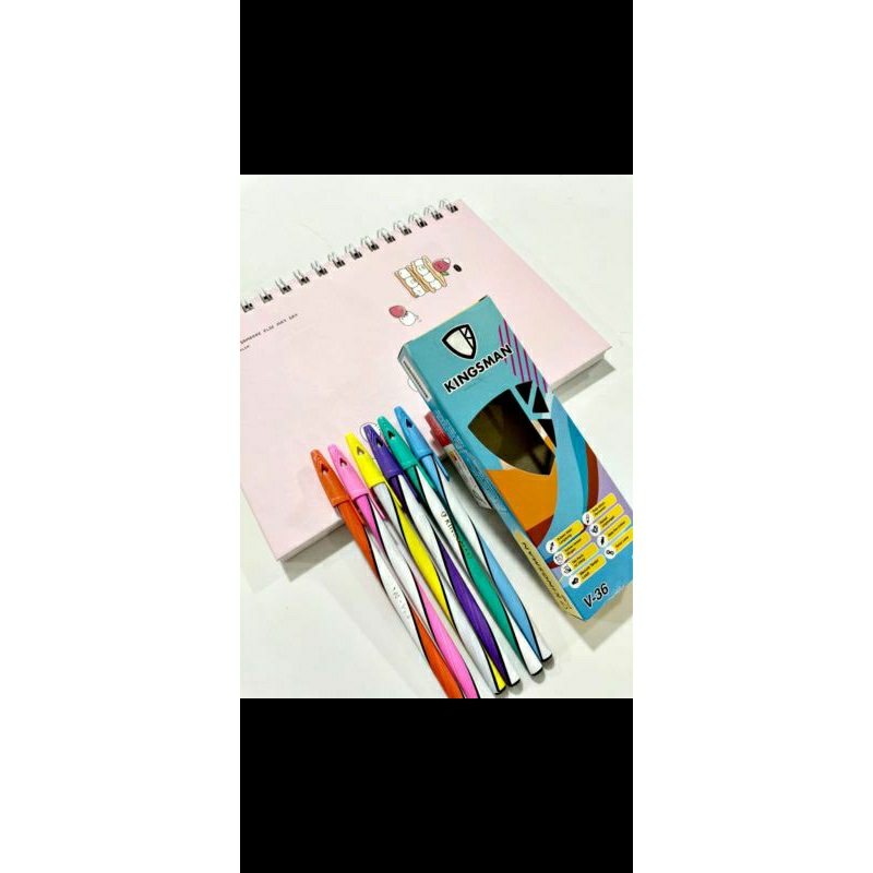 

pulpen lilin kingsman isi 12 pc #