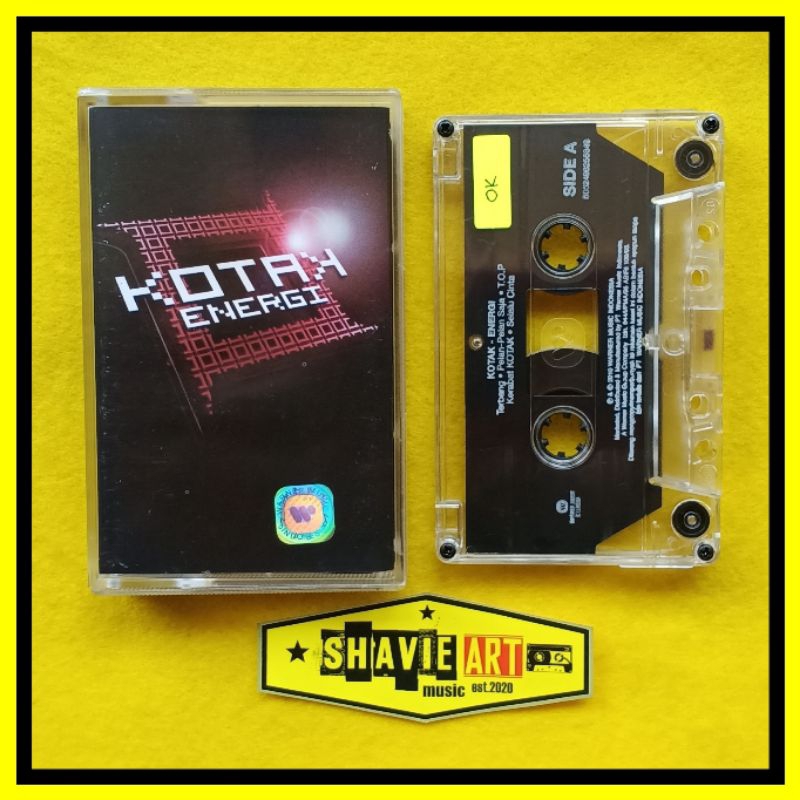 KASET PITA KOTAK BAND ALBUM ENERGI TANTRI KOTAK