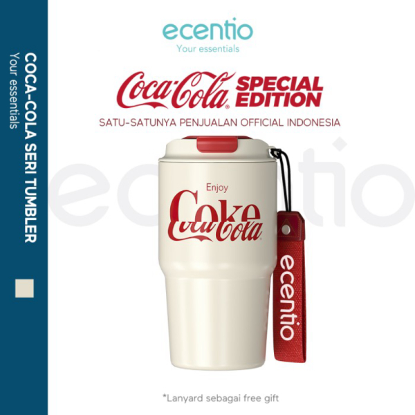 

Jual ecentio Coca-Cola Special Edition Tumbler Vacuum Insulated 316 590ML Diskon