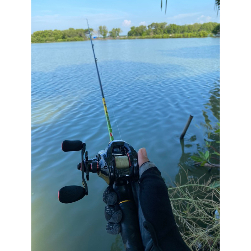 satu set bc rod capung 662 reel bc kasting royal legend 2