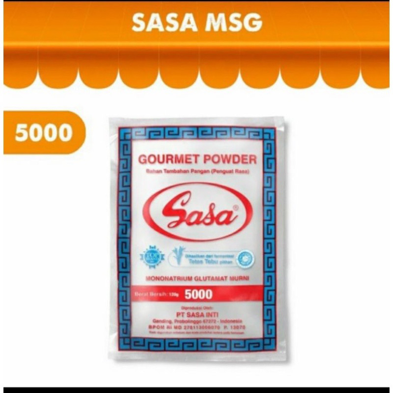 

Sasa MSG / Micin 5000 vetsin penyedap rasa sasa