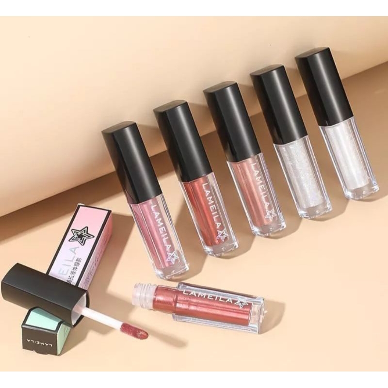 (KARAFI) LAMEILA GLITTER LIQUID EYESHADOW