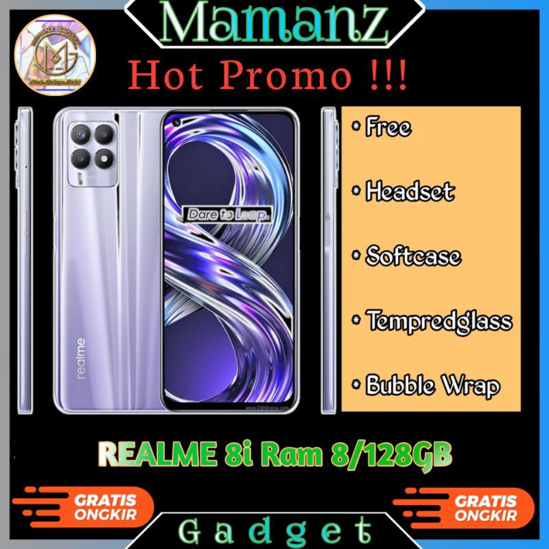 Realme 8i Ram 8/128Gb ex Resmi murah