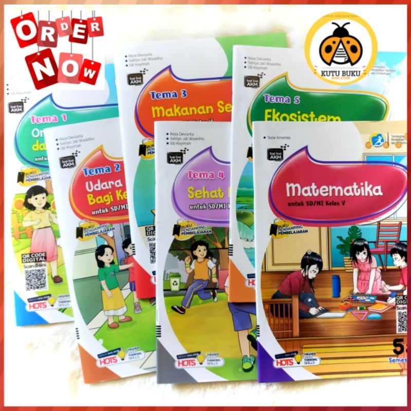 Paket LKS Cemara Kelas 5 SD/MI Tema ( 1,2,3,4,5 + LKS Matematika ) - CV. Putra Nugraha