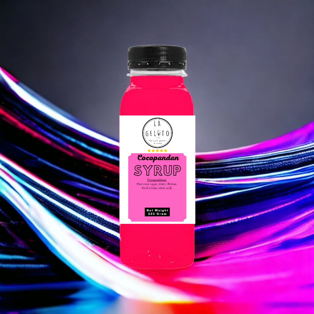 

Sirup Cocopandan premium untuk minuman ice cream gelato 250gr