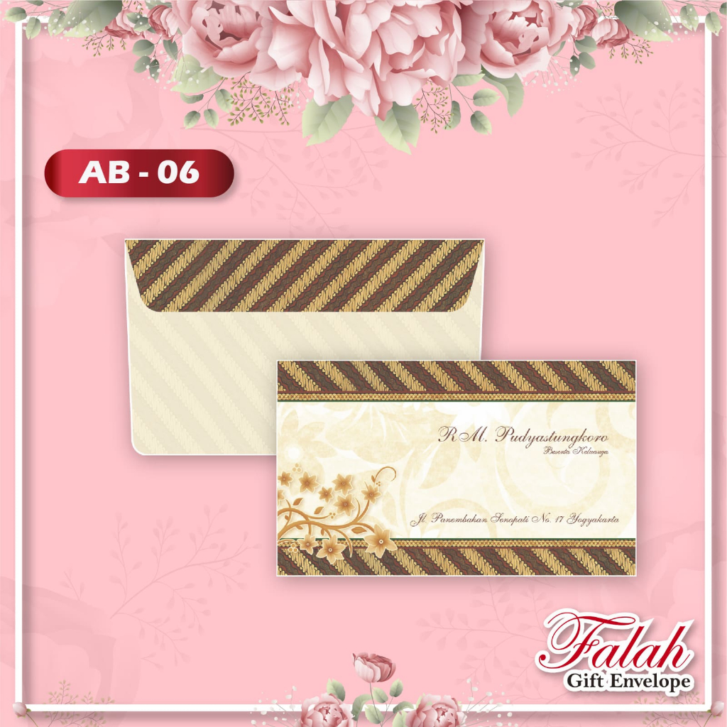 

Amplop FALAH AB 06 muat uang kertas harga termurah